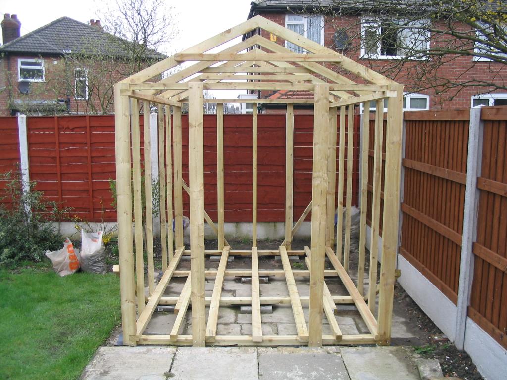 images of How To Build A Small Shed