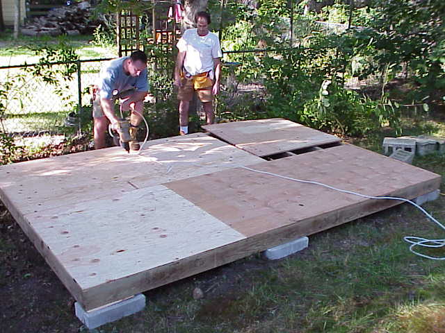 free outdoor wood projects plans
